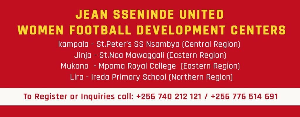 JEAN SSENINDE UNITED CONFIRMS ACADEMY TRAINING LOCATIONS